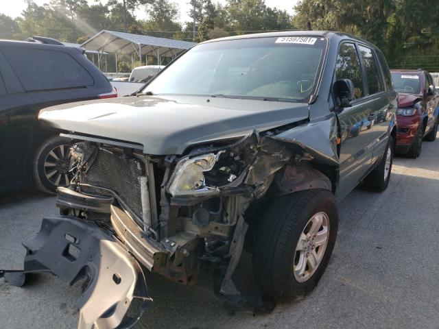 Photo 2 from auction – 2006 HONDA PILOT LX with VIN 5FNYF28116B048904