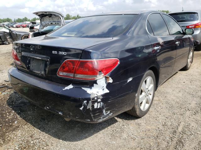 Photo 4 from auction – 2005 LEXUS ES 330 with VIN JTHBA30G555060644