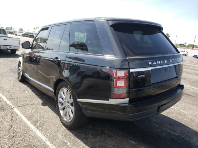 Photo 3 from auction – 2015 LAND ROVER RANGE ROVE with VIN SALGS2VF8FA219317