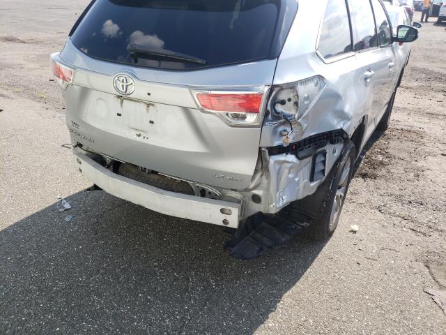 Photo 9 from auction – 2014 TOYOTA HIGHLANDER with VIN 5TDBKRFH0ES052379