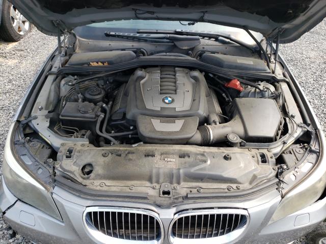 Photo 7 from auction – 2007 BMW 550 I with VIN WBANB535X7CN93702