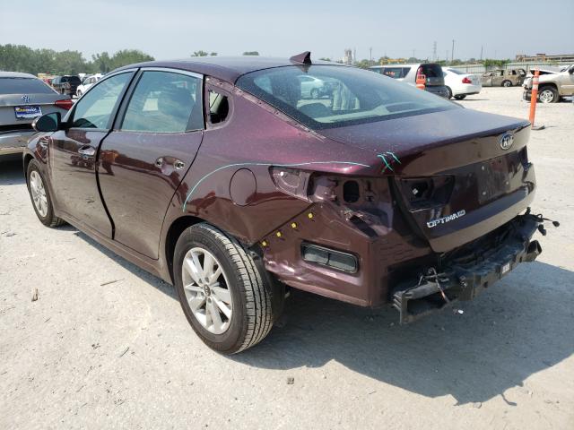 Photo 3 from auction – 2018 KIA OPTIMA LX with VIN 5XXGT4L31JG228897