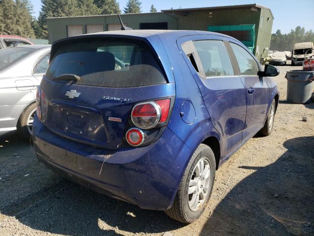 Photo 4 from auction – 2013 CHEVROLET SONIC LT with VIN 1G1JD6SB8D4249731
