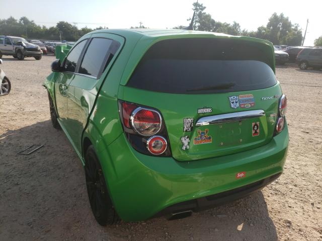 Photo 3 from auction – 2014 CHEVROLET SONIC RS with VIN 1G1JG6SB0E4239784