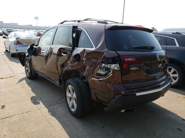 Photo 3 from auction – 2011 ACURA MDX TECHNO with VIN 2HNYD2H65BH503107