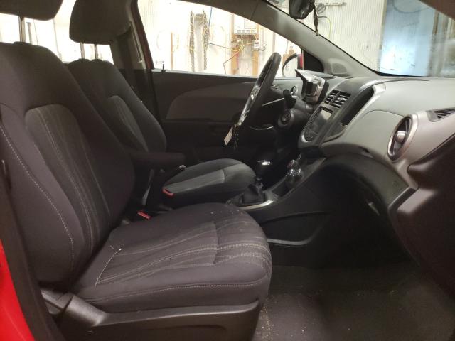 Photo 5 from auction – 2014 CHEVROLET SONIC LT with VIN 1G1JD6SB8E4165782