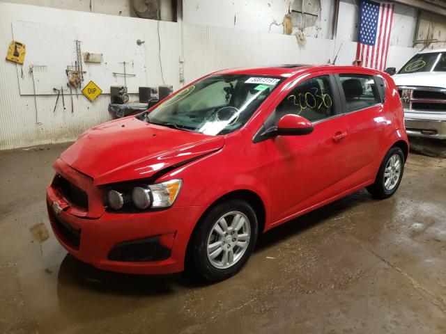 Photo 2 from auction – 2014 CHEVROLET SONIC LT with VIN 1G1JD6SB8E4165782