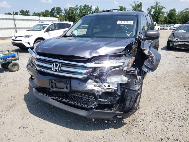 Photo 9 from auction – 2016 HONDA PILOT EXL with VIN 5FNYF6H52GB098786