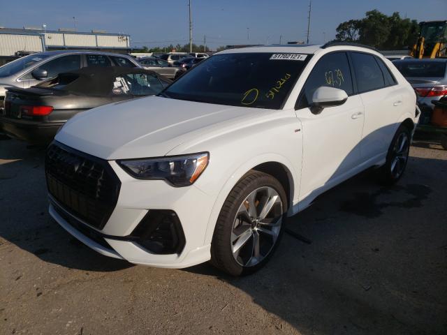 Photo 2 from auction – 2021 AUDI Q3 PREMIUM with VIN WA1DECF36M1066178