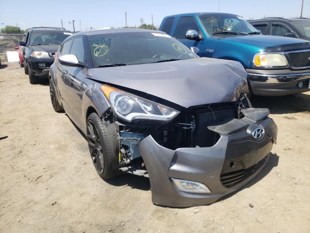 HYUNDAI VELOSTER 2016 with VIN KMHTC6AD5GU292252 - Photo from auction