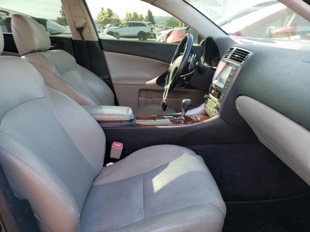 Photo 5 from auction – 2007 LEXUS IS 250 with VIN JTHBK262475035093