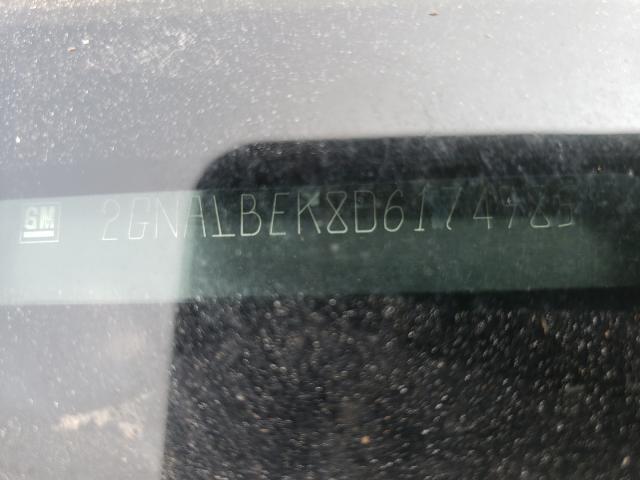 Photo 10 from auction – 2013 CHEVROLET EQUINOX LS with VIN 2GNALBEK8D6174985