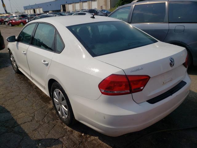 Photo 3 from auction – 2012 VOLKSWAGEN PASSAT S with VIN 1VWAP7A32CC035639