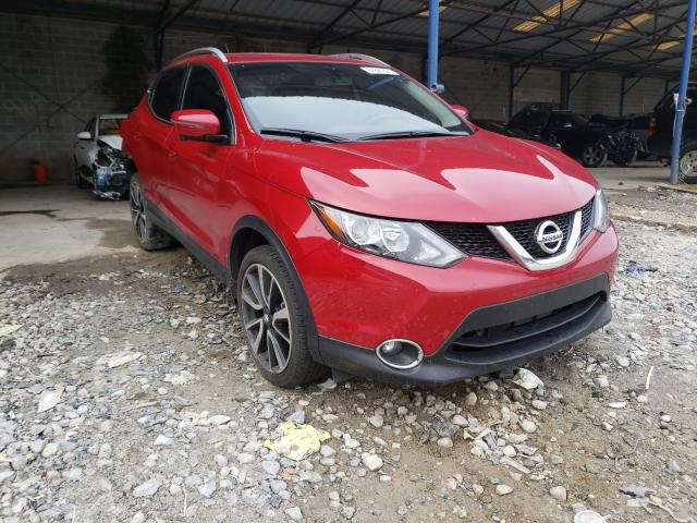 NISSAN ROGUE 2017 with VIN JN1BJ1CP1HW018443 - Photo from auction