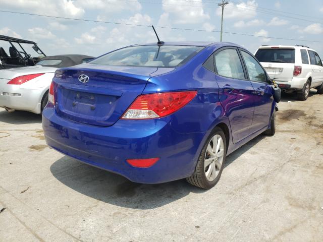 Photo 4 from auction – 2012 HYUNDAI ACCENT GLS with VIN KMHCU4AE5CU078849