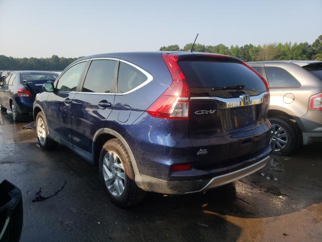 Photo 3 from auction – 2016 HONDA CR-V EX with VIN 2HKRM4H52GH685215