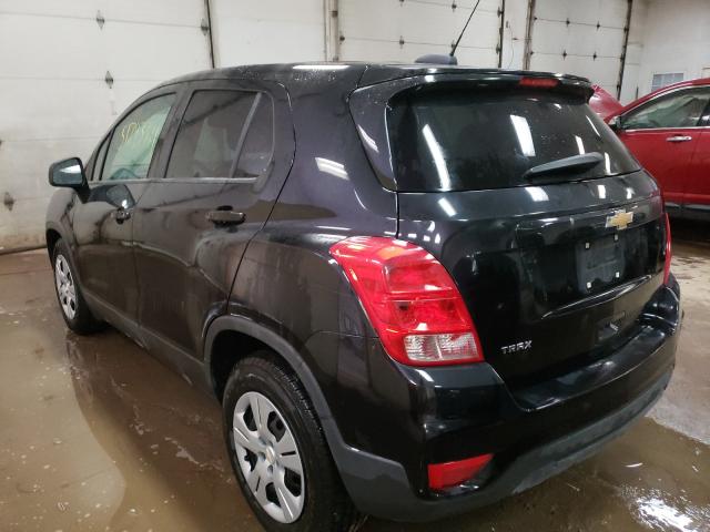 Photo 3 from auction – 2019 CHEVROLET TRAX LS with VIN 3GNCJKSB8KL183732