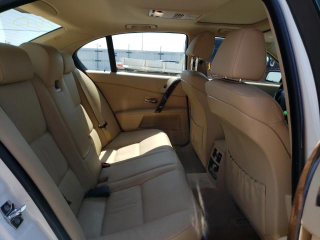 Photo 6 from auction – 2006 BMW 525 I with VIN WBANE53516CK90846