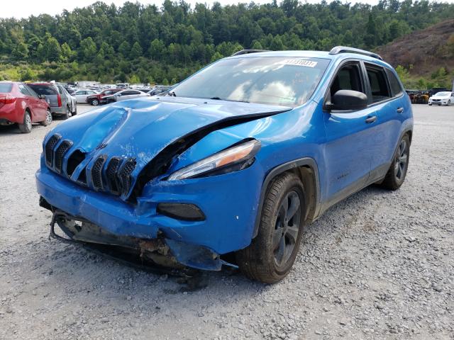 Photo 2 from auction – 2017 JEEP CHEROKEE S with VIN 1C4PJMABXHW605445