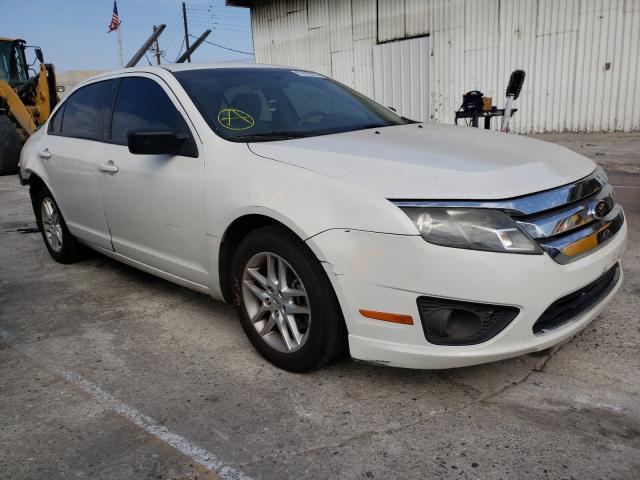FORD FUSION S 2012 with VIN 3FAHP0GA0CR322046 - Photo from auction