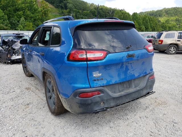 Photo 3 from auction – 2017 JEEP CHEROKEE S with VIN 1C4PJMABXHW605445