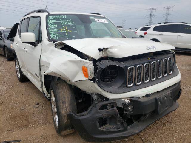 JEEP RENEGADE L 2017 with VIN ZACCJABB8HPG64048 - Photo from auction