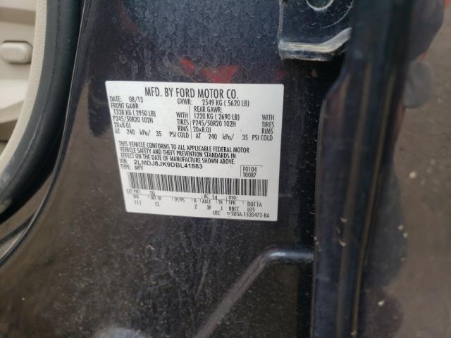 Photo 10 from auction – 2013 LINCOLN MKX with VIN 2LMDJ8JK9DBL41883