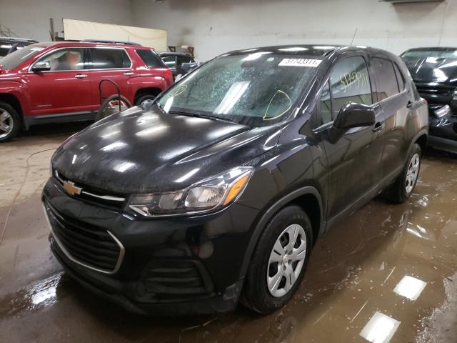 Photo 2 from auction – 2019 CHEVROLET TRAX LS with VIN 3GNCJKSB8KL183732