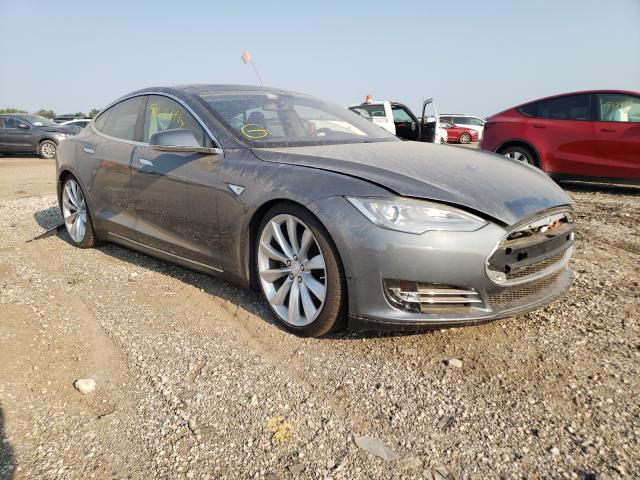 TESLA MODEL S 2013 with VIN 5YJSA1CP4DFP04147 - Photo from auction
