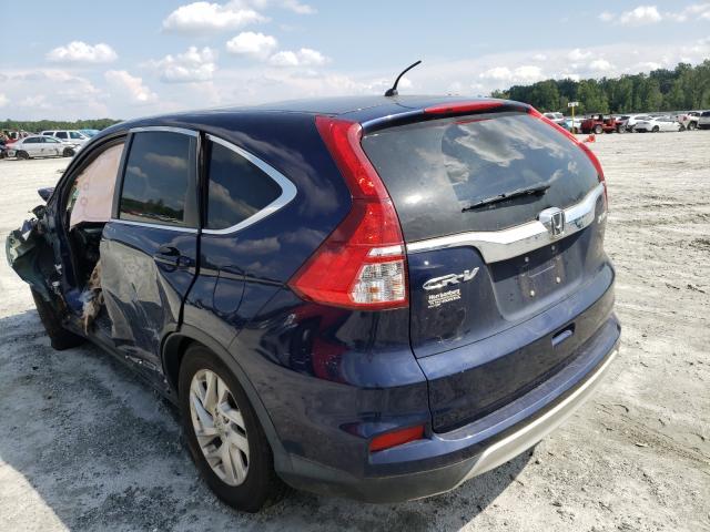 Photo 3 from auction – 2016 HONDA CR-V EX with VIN 2HKRM4H53GH602116