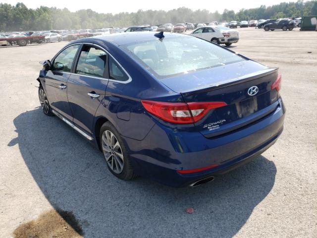 Photo 3 from auction – 2016 HYUNDAI SONATA SPO with VIN 5NPE34AF4GH429128