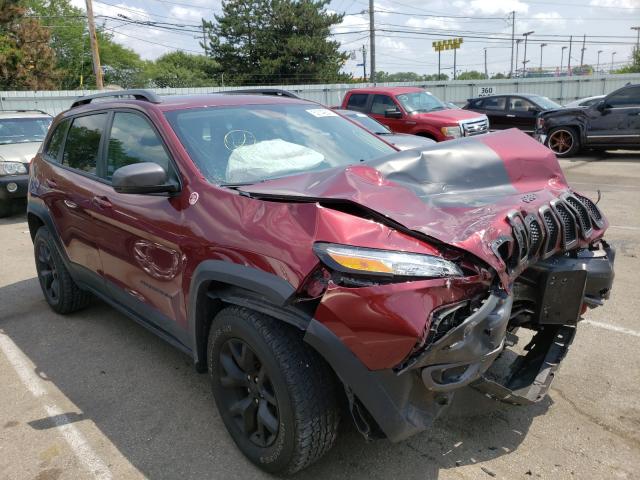 JEEP CHEROKEE T 2018 with VIN 1C4PJMBX8JD598216 - Photo from auction