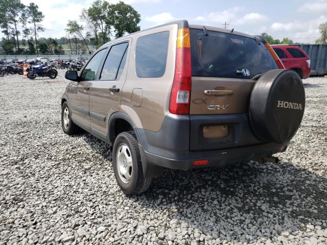 Photo 3 from auction – 2003 HONDA CR-V LX with VIN SHSRD68403U107019
