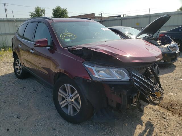 CHEVROLET TRAVERSE L 2015 with VIN 1GNKRGKD5FJ379210 - Photo from auction