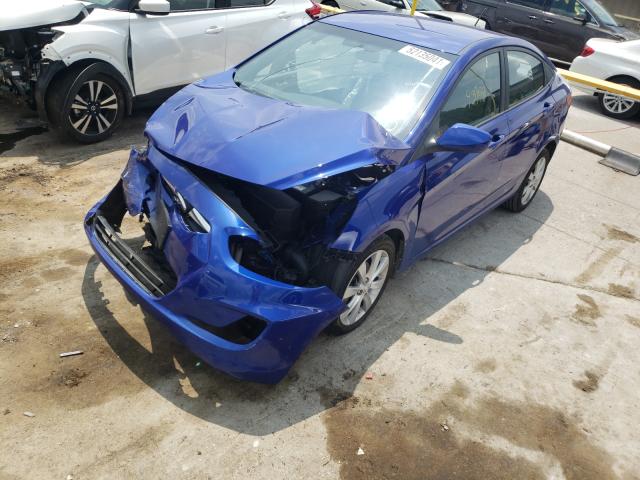 Photo 2 from auction – 2012 HYUNDAI ACCENT GLS with VIN KMHCU4AE5CU078849