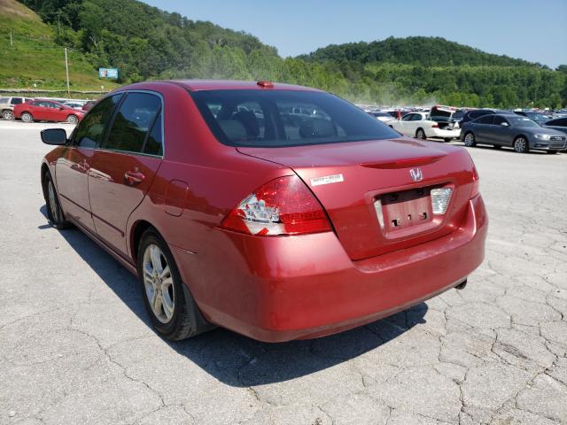Photo 3 from auction – 2007 HONDA ACCORD EX with VIN 1HGCM56807A073452