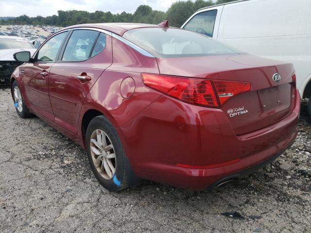 Photo 3 from auction – 2013 KIA OPTIMA LX with VIN 5XXGM4A74DG244695