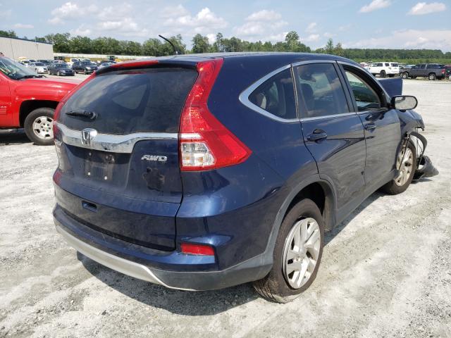 Photo 4 from auction – 2016 HONDA CR-V EX with VIN 2HKRM4H53GH602116