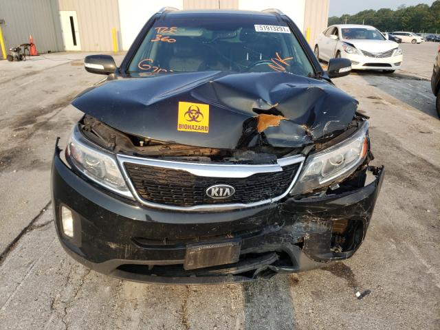 Photo 9 from auction – 2015 KIA SORENTO EX with VIN 5XYKU4A79FG582389