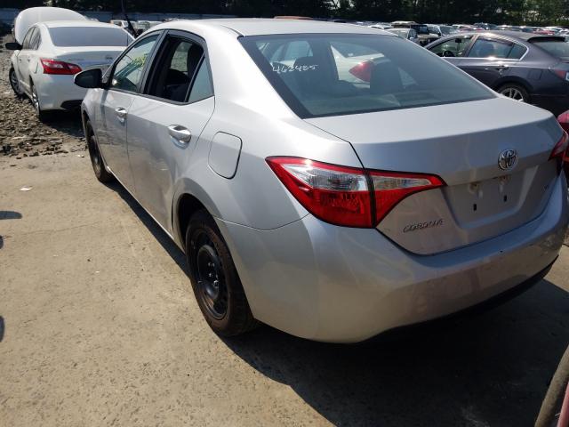 Photo 3 from auction – 2015 TOYOTA COROLLA L with VIN 5YFBURHEXFP267498