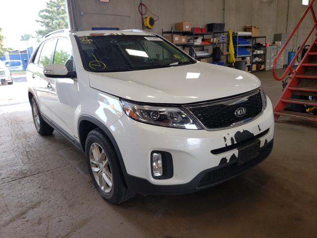 KIA SORENTO 2014 with VIN 5XYKTCA63EG505679 - Photo from auction