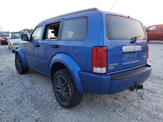 Photo 3 from auction – 2007 DODGE NITRO SLT with VIN 1D8GU58K87W552019