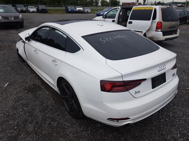 Photo 3 from auction – 2018 AUDI A5 PREMIUM with VIN WAUBNCF58JA018298