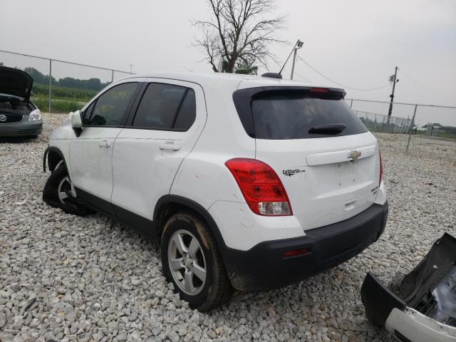Photo 3 from auction – 2016 CHEVROLET TRAX LS with VIN KL7CJNSB5GB603625