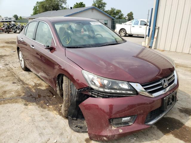 HONDA ACCORD EXL 2014 with VIN 1HGCR3F82EA040424 - Photo from auction