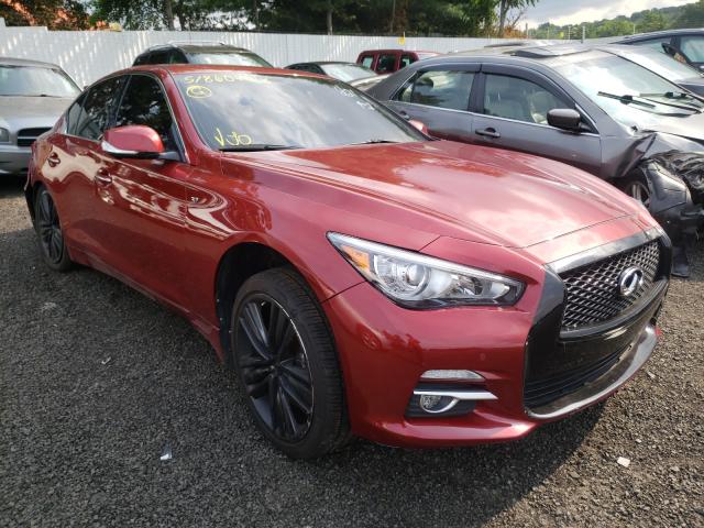INFINITI Q50 2014 with VIN JN1BV7AR7EM693880 - Photo from auction