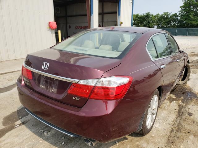 Photo 4 from auction – 2014 HONDA ACCORD EXL with VIN 1HGCR3F82EA040424