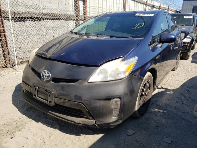 Photo 2 from auction – 2014 TOYOTA PRIUS with VIN JTDKN3DU3E1788945