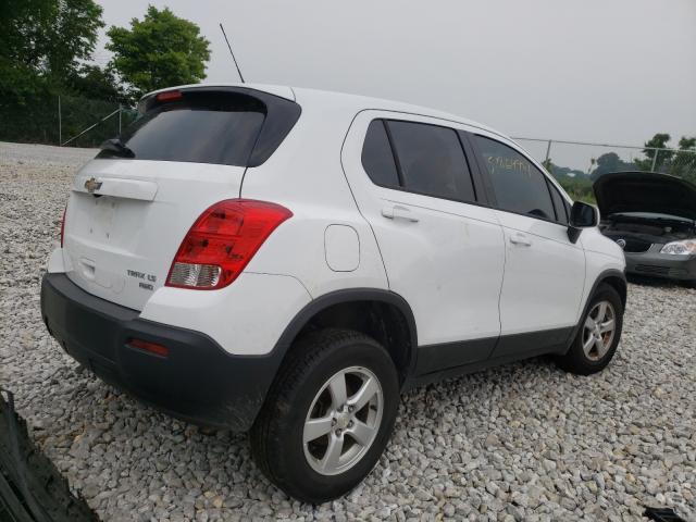 Photo 4 from auction – 2016 CHEVROLET TRAX LS with VIN KL7CJNSB5GB603625