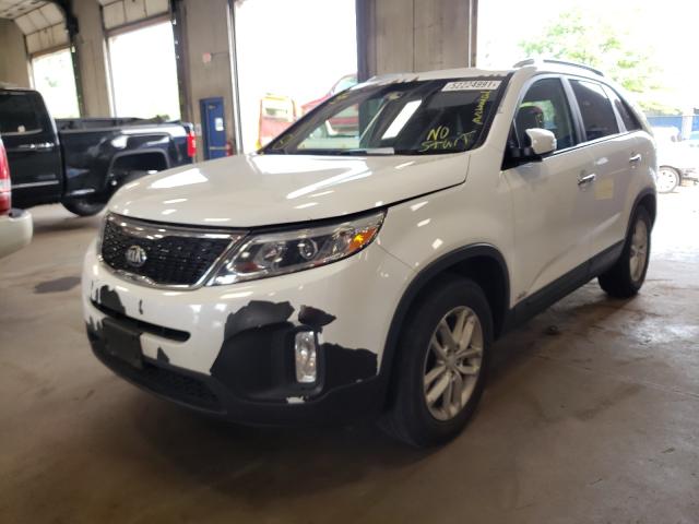 Photo 2 from auction – 2014 KIA SORENTO with VIN 5XYKTCA63EG505679